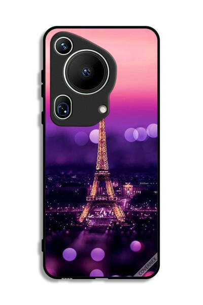 Covernex غطاء حماية لهاتف هواوي بيورا 70 ألترا بتصميم برج إيفل