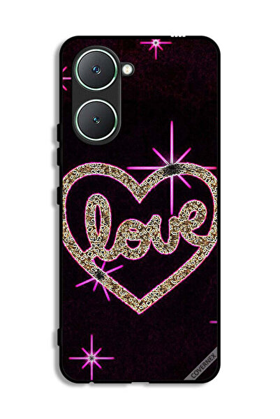 Covernex غطاء حماية لهاتف Vivo Y03 4G بتصميم قلب الحب