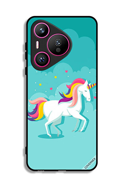 Covernex غطاء حماية لهاتف هواوي بيورا 70 بتصميم وحيد القرن