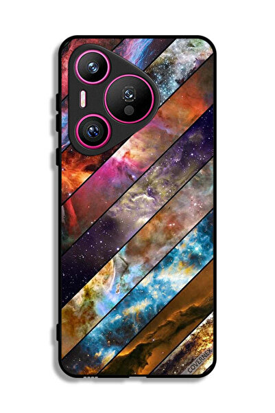 Covernex غطاء حماية لهاتف هواوي بيورا 70 بنمط خطوط