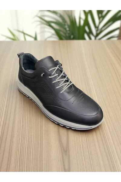 Desimod Genuine Leather Inside and Outside Full Orthopedic Soft Sole Comfortable Wear Men's Shoes