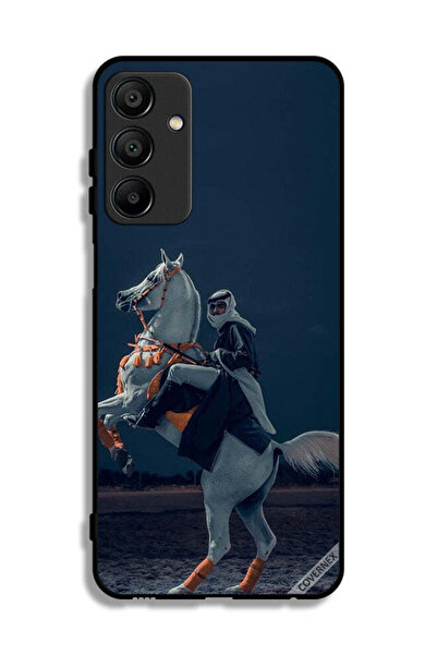 Covernex غطاء حماية لهاتف سامسونج جالاكسي A15 4G، شاب على حصان