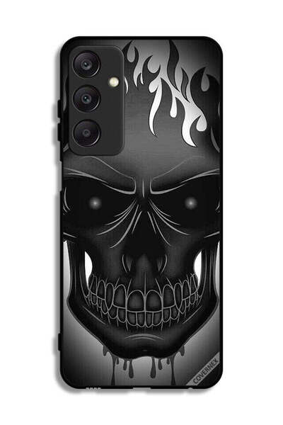 Covernex غطاء حماية لهاتف سامسونج جالاكسي A25 5G برسومات جمجمة