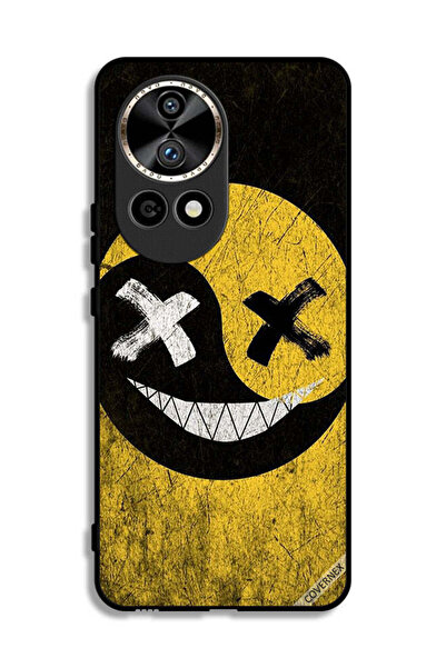 Covernex غطاء حماية لهاتف هواوي نوفا 12 ألترا 5G برسومات وجه مارشميلو