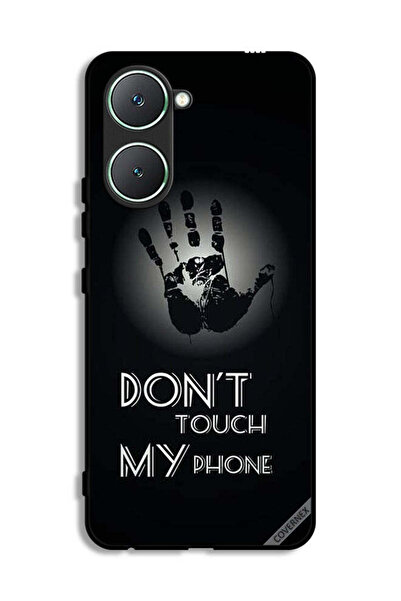 Covernex Vivo Y03 4G Protective Case Cover Don't Touch My Phone Hand