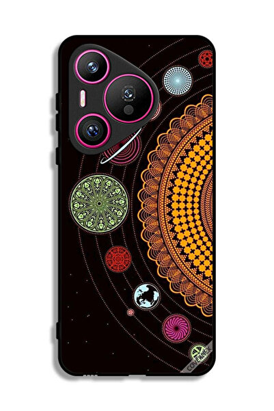 Covernex غطاء حماية هواوي بيورا 70 بتصميم ماندالا للنظام الشمسي