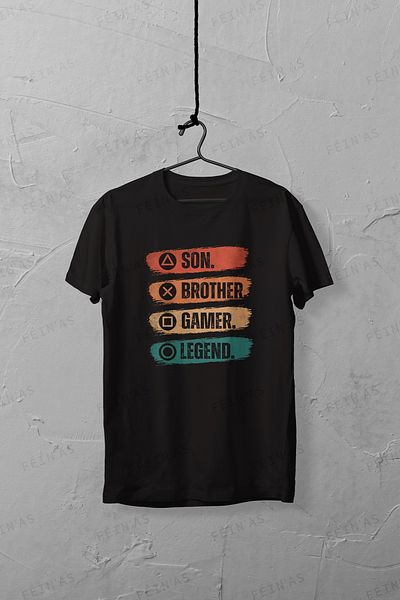 feinas Ανδρικό Tshirt - Gamer