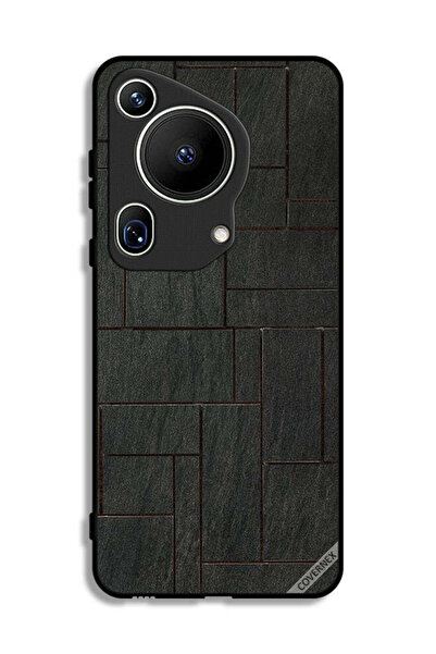 Covernex غطاء حماية لهاتف هواوي بيورا 70 ألترا بنقشة أحجار جدارية