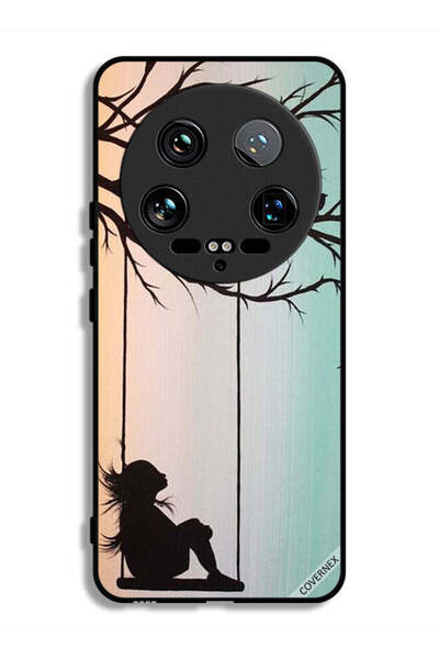 Covernex غطاء حماية فائق لهاتف شاومي 14 بتصميم فتاة صغيرة حزينة