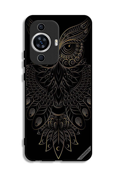 Covernex غطاء حماية لهاتف هواوي نوفا 12 لايت بتصميم بومة زهرية عصرية