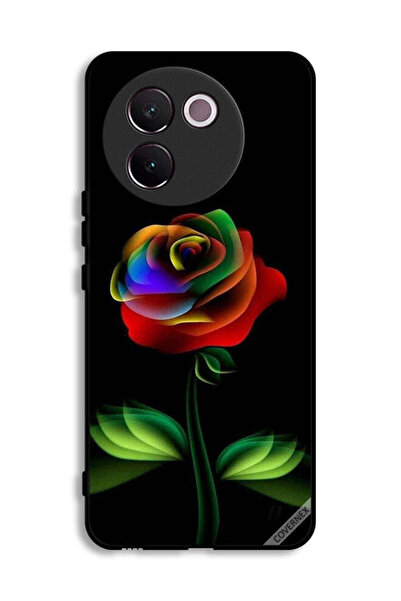 Covernex Vivo V30e 5G Protective Case Cover Rainbow Color Rose