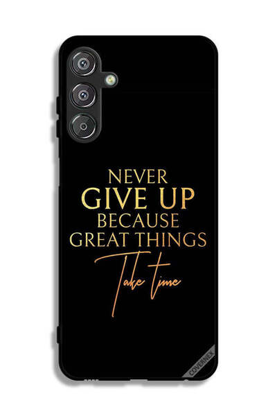 Covernex غطاء حماية لهاتف Samsung Galaxy M15 5G لا تستسلم أبدًا لأن الأشياء ا...