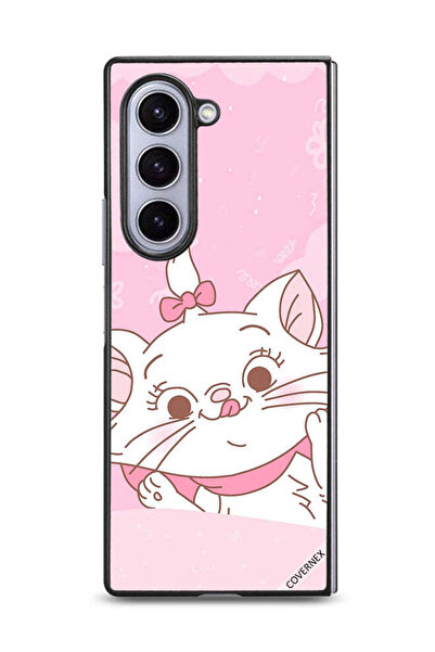 Covernex غطاء حماية لهاتف Samsung Galaxy Z Fold6 بتصميم قطة