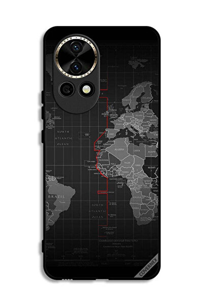 Covernex Huawei nova 12 5G Protective Case Cover World Map
