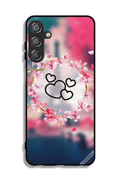 Covernex غطاء حماية لهاتف سامسونج جالاكسي F15 5G بنقشة قلوب فنية
