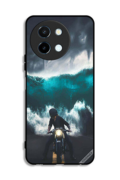 Covernex غطاء حماية لهاتف Vivo Y38 5G برسومات موجة مائية