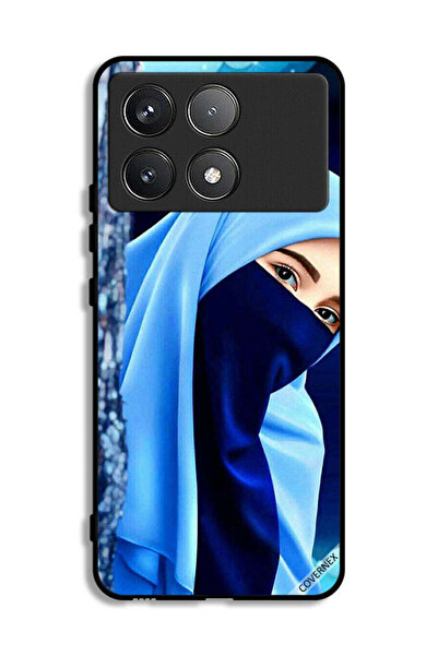 Covernex غطاء حماية لهاتف شاومي بوكو F6 برو - فتاة محجبة