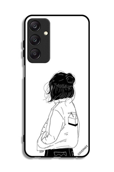 Covernex غطاء حماية لهاتف سامسونج جالاكسي A25 5G - فتاة تفكر بعمق كبير