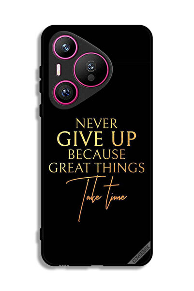 Covernex غطاء حماية هواوي بيورا 70 لا تستسلم أبدًا لأن الأشياء العظيمة تستغرق...