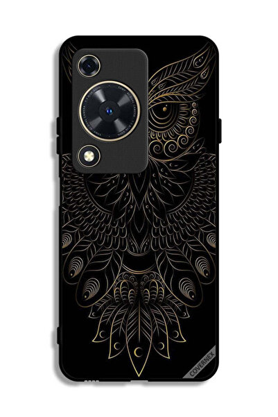 Covernex غطاء حماية لهاتف هواوي إنجوي 70 بتصميم بومة زهرية عصرية