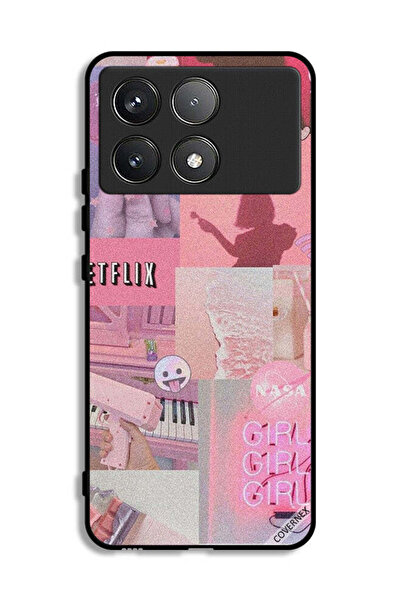 Covernex غطاء حماية شاومي ريدمي كيه 70 برو - مشبك فني للبنات