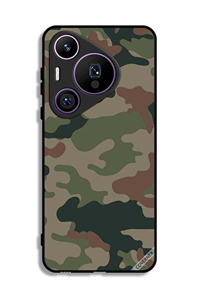 Covernex غطاء حماية لهاتف هواوي بيورا 70 برو بنمط مموه