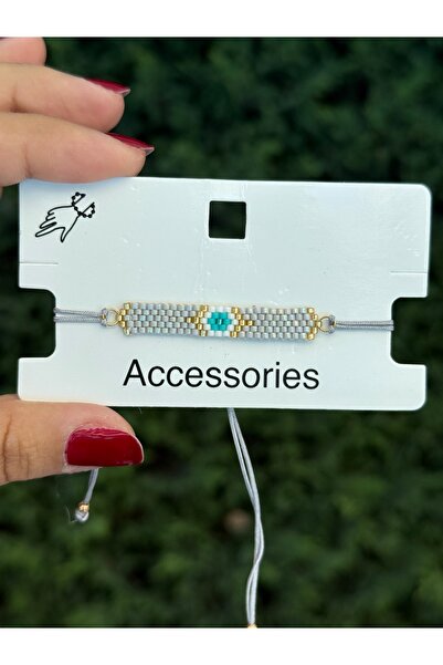 DGK COLLECTİON Miyuki,göz detaylı günlük şık elişçiliği trend ürün