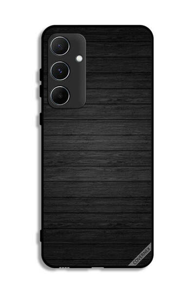 Covernex غطاء حماية لهاتف سامسونج جالاكسي A55 5G بنمط خشبي داكن