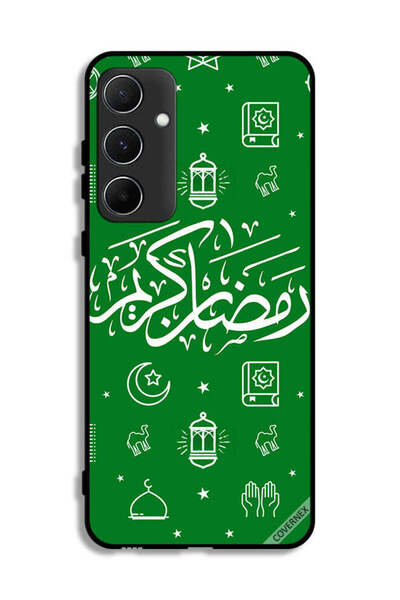 Covernex غطاء حماية لهاتف سامسونج جالاكسي A55 5G - رمضان كريم - أخضر