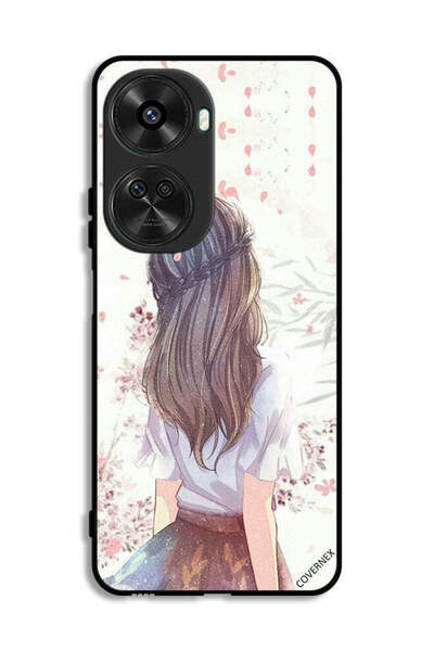 Covernex غطاء حماية لهاتف هواوي نوفا 12 SE، فتاة لطيفة في تفكير عميق