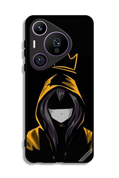 Covernex غطاء حماية لهاتف هواوي بيورا 70 برو بتصميم فتاة الملكة