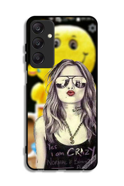 Covernex غطاء حماية لهاتف Samsung Galaxy A25 5G نعم أنا مجنون، العادي ممل