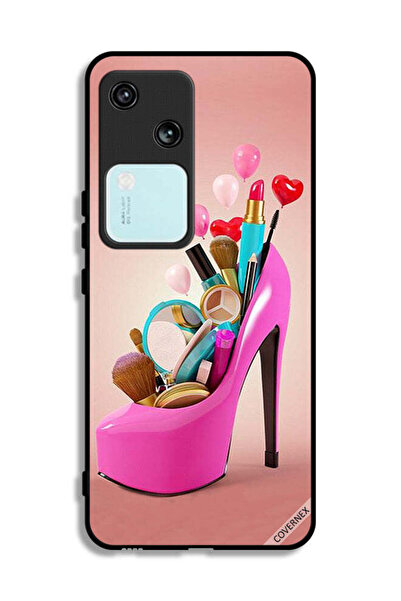 Covernex غطاء حماية لهاتف Vivo V30 5G مع أدوات مكياج