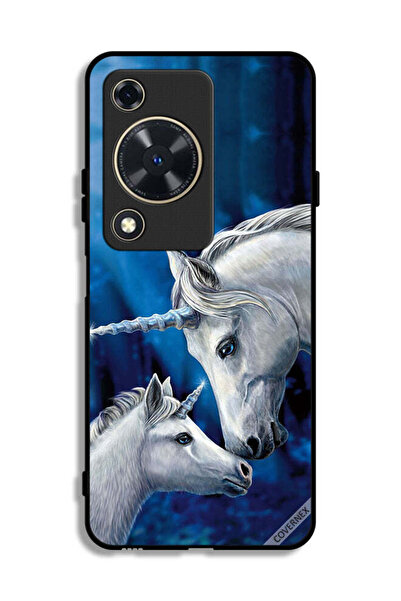 Covernex غطاء حماية لهاتف هواوي إنجوي 70 - محب يونيكورن - طفل يونيكورن