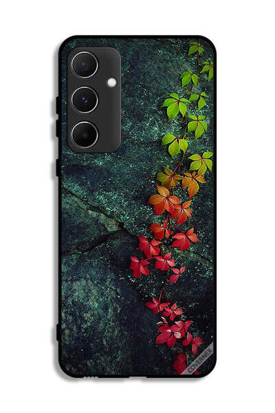 Covernex غطاء حماية لهاتف سامسونج جالاكسي A55 5G بأوراق جميلة