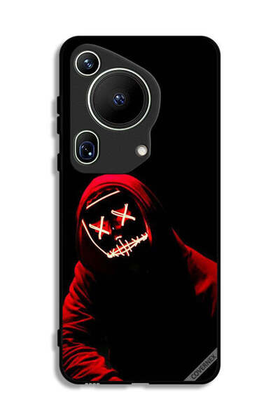 Covernex غطاء حماية فائق لهاتف هواوي بيورا 70 بتصميم قناع الهالوين