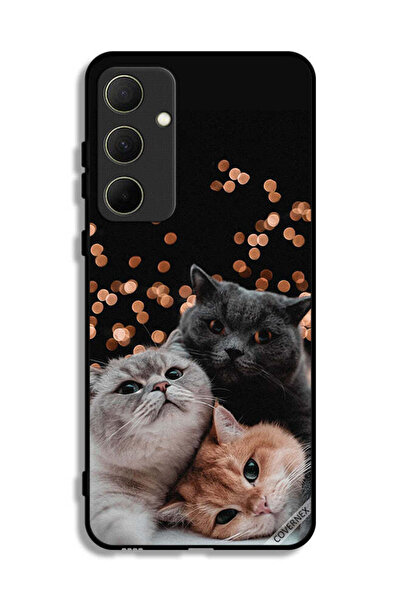 Covernex غطاء حماية لهاتف Samsung Galaxy A35 5G بتصميم قطط