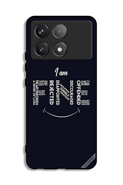 Covernex جراب حماية لهاتف شاومي بوكو F6 برو، تصميم "أنا بخير"
