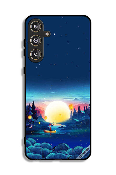 Covernex غطاء حماية لهاتف سامسونج جالاكسي M55 5G بإطلالة غروب الشمس