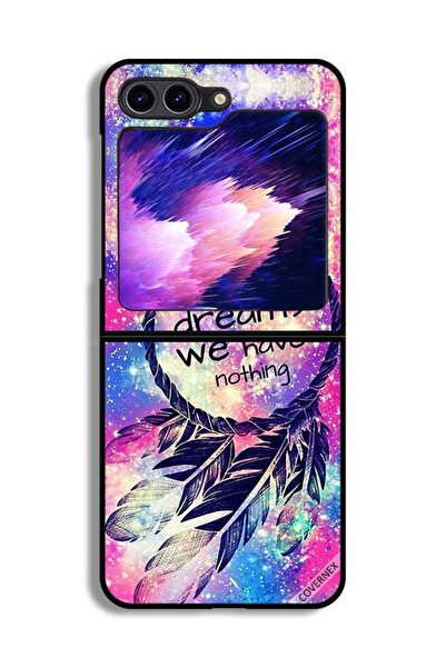Covernex غطاء حماية لهاتف Samsung Galaxy Z Flip6 بدون أحلام ليس لدينا شيء