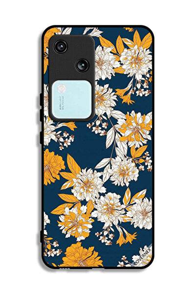 Covernex غطاء حماية لهاتف Vivo V30 5G بخلفية زهور وأوراق