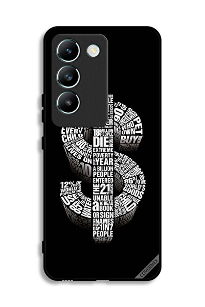 Covernex غطاء حماية لهاتف Vivo Y100 4G بنقشة دولار الخط