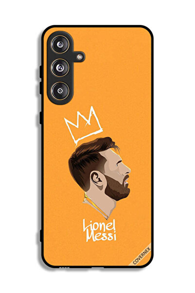 Covernex غطاء حماية لهاتف سامسونج جالاكسي F55 5G بطبعة ليو ميسي الملك