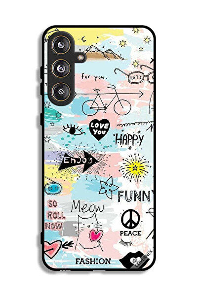 Covernex غطاء حماية لهاتف سامسونج جالاكسي F55 5G بتصميم دودل مياو إنجوي