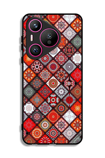 Covernex غطاء حماية لهاتف هواوي بيورا 70 بتصميم ماندالا