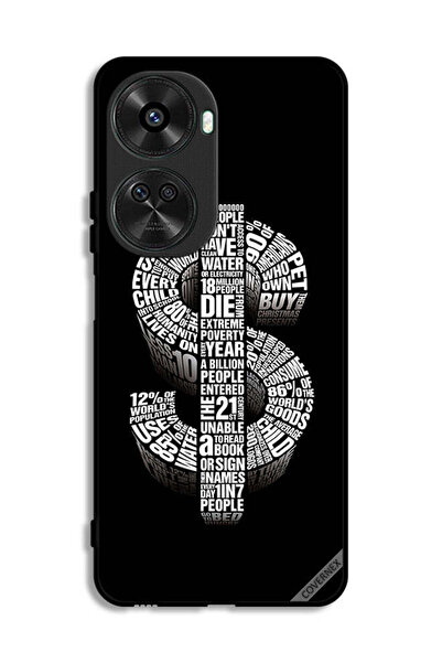 Covernex غطاء حماية لهاتف هواوي نوفا 11 SE بطبعة دولار الخط