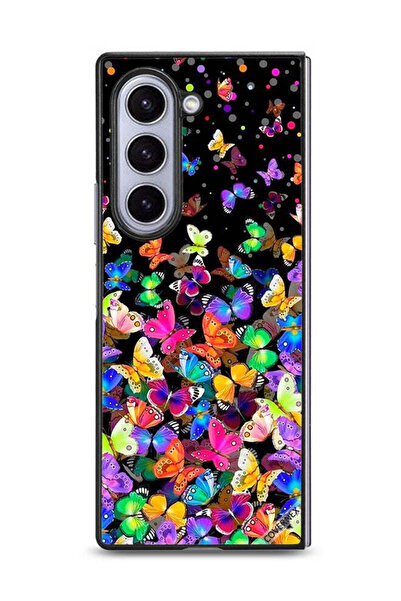 Covernex غطاء حماية لهاتف سامسونج جالكسي زد فولد 6 بنقشة فراشات صغيرة