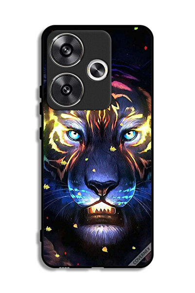 Covernex غطاء حماية لهاتف Xiaomi Redmi Turbo 3 5G بتصميم أسد فني
