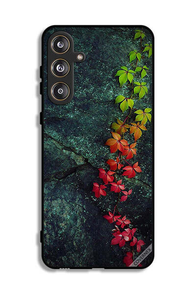 Covernex غطاء حماية لهاتف سامسونج جالاكسي F55 5G بأوراق جميلة