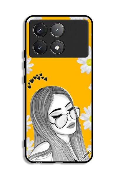 Covernex جراب حماية شاومي بوكو F6 برو بتصميم فن الفتاة